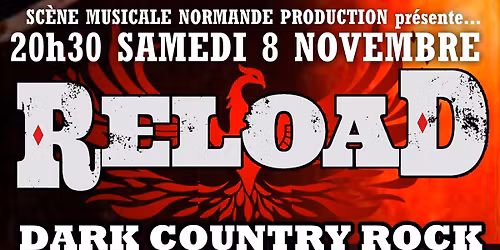 RELOAD en concert \u00e0 l'Espace Tandem, CAEN (14)