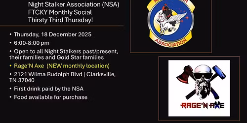 NSA Thirsty Third Thursday FTCKY