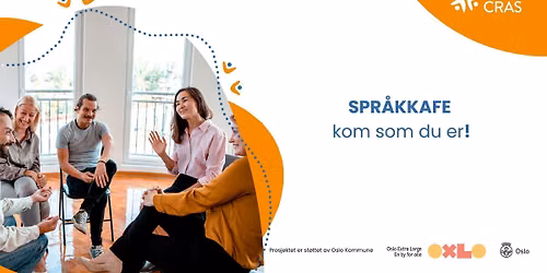 Spr\u00e5kkaf\u00e9 - kom som du er!