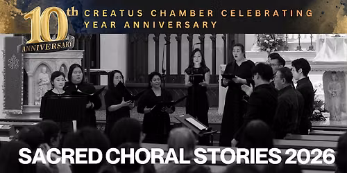 Sacred Choral Stories 2026