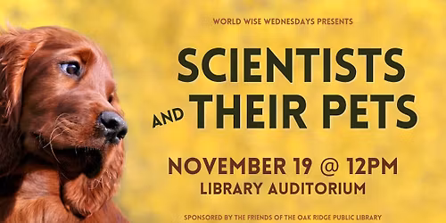 Scientists and Their Pets