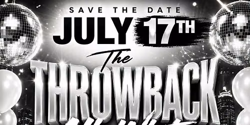 The THROWBACK ALL WHITE Party!