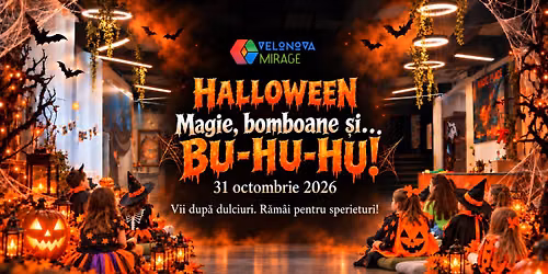 BU-HU-HU de Halloween la Muzeul 3D \/\/ Velonova Mirage 3D Museum