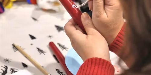 Festive Candle Painting Workshop