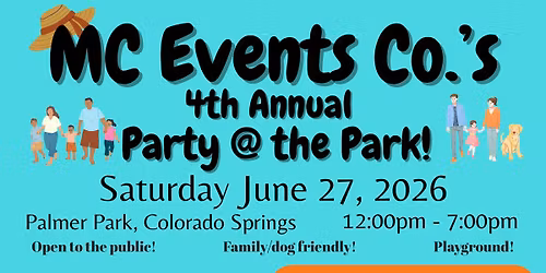 MCE's 4th Annual Party @ the Park '26