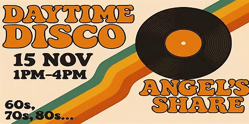 Friendly, non commercial daytime disco