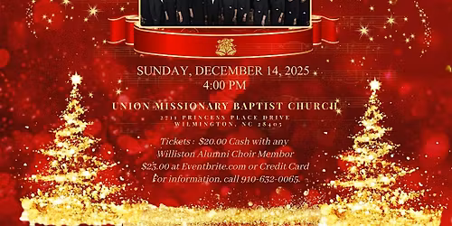 Williston Alumni Community Choir - A Farewell Christmas Concert