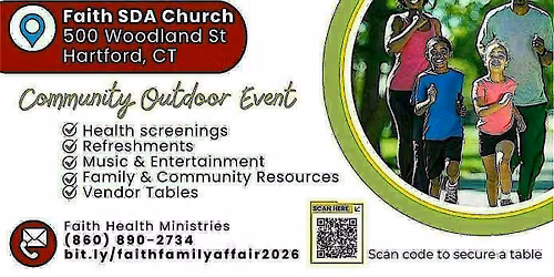 Community Health Fair July 19, 2026 10:00 am to 2pm