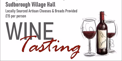 Wine Tasting evening in the Village Hall