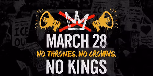 No Kings Bridge Brigade Saturday March 28th.