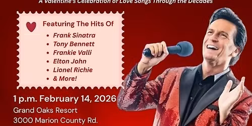 Let Your Love Flow Valentine Celebration with Stevie G Sat, Feb 14, 2026