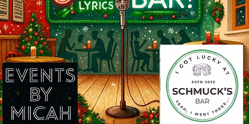 Christmas Karaoke at Schmuck's (Paulie Host)
