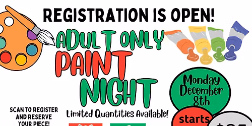 Christmas Paint Night (adults)