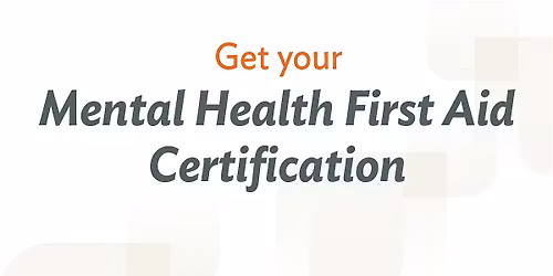 Mental Health First Aid