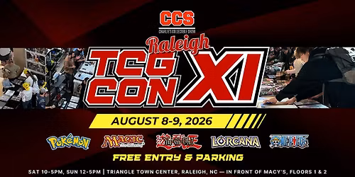 Raleigh TCG Con XI