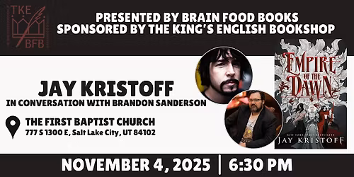 Jay Kristoff & Brandon Sanderson
