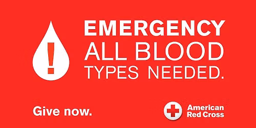 BLOOD SUPPLIES VERY LOW. CRITICAL NEED for BLOOD this SUMMER! Donate at St. David Episcopal Church.