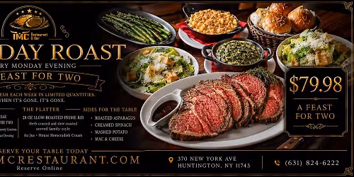 Monday Roast Special.