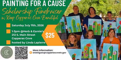 Painting for a Cause Scholarship Fundraiser w/KCCB