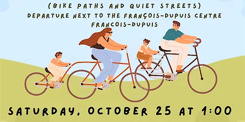 Halloween Family Bike Ride- Randonn\u00e9e de v\u00e9lo d'Halloween