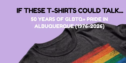 First Friday Book Talk: 50 Years of Pride in New Mexico