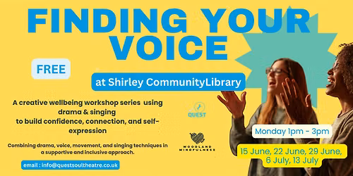 Finding your Voice : Shirley Library