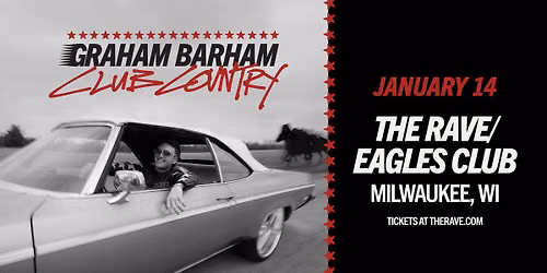 Graham Barham at The Rave \/ Eagles Club