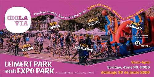 CicLAvia\u2014Leimert Park meets Expo Park
