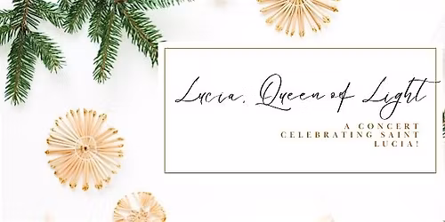 Lucia, Queen of Light with Merulae