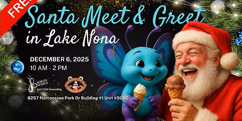 Free Santa Meet & Greet  in Lake Nona