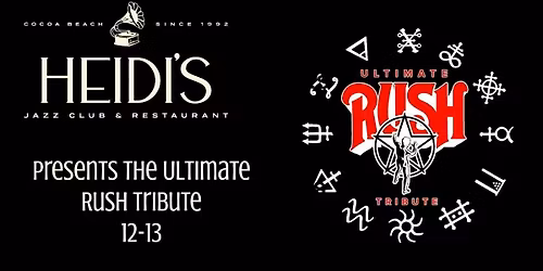 Ultimate Rush Tribute Debut at Heidi's Jazz Club