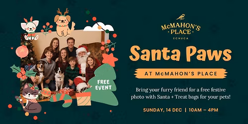 Santa Paws at McMahon's Place - Booked Out
