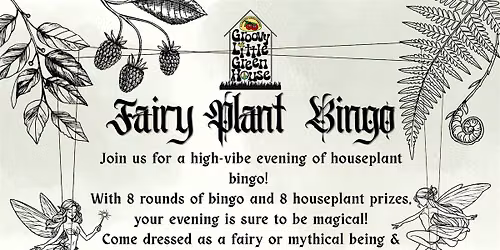 Fairy Plant Bingo