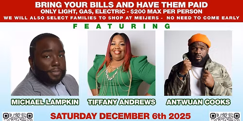 Pay My Bills Benefit Concert