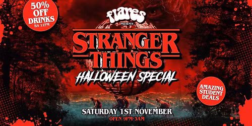 STRANGER THINGS - Flares | Halloween Special \ud83e\ude78\u270b\ud83c\udffc