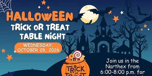 Trick-or-Treat Table Night