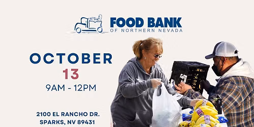 OCTOBER - Food Bank Distribution!