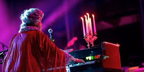 Burning Pianos Christmas show at Aztec Shawnee Theater