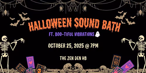Boo-tiful Vibrations: A Halloween Sound Bath
