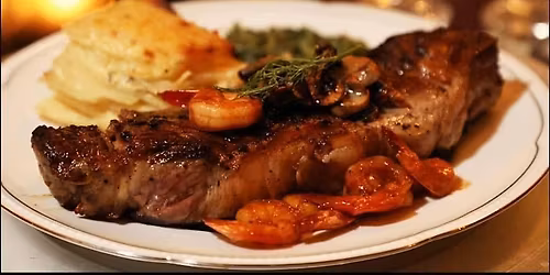 Holiday Romantic Steak Dinner with Live Piano Music