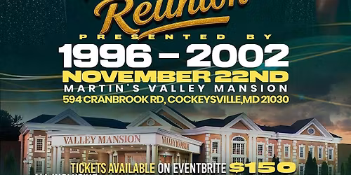 Northern High School Classes 1996 - 2002 Reunion