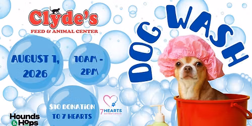 Clyde's Annual Dog Wash
