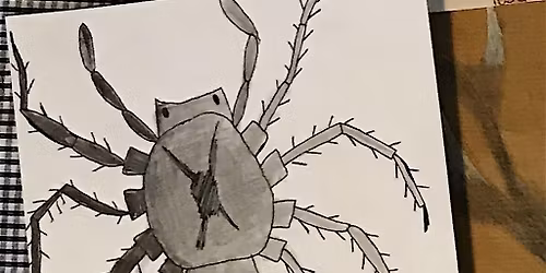 Autumn Art Club, Halloween themed art day.