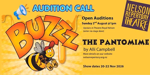 Buzzz Pantomime Auditions