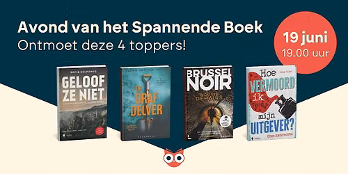 Avond van het Spannende Boek 2026