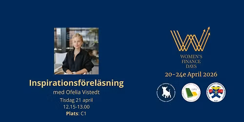 Lunchf\u00f6rel\u00e4sning med Ofelia Vistedt