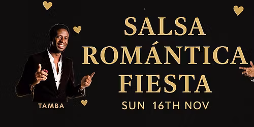 The Salsa Romantica Fiesta by DJ Mani & Tamba \u2605 Sunday 16th Nov \u2605 12:45pm \u2013 6pm \u2605 Nottingham