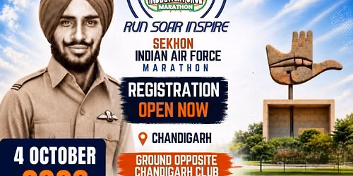 Sekhon Indian Air Force Marathon Chandigarh 2026