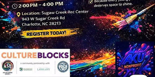 FREE ART WORKSHOPS: Youth Create The Future