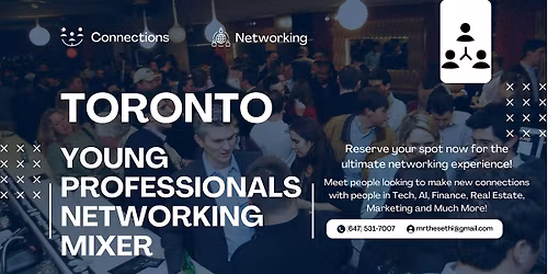 Toronto Young Professionals Networking Mixer to Build Connections